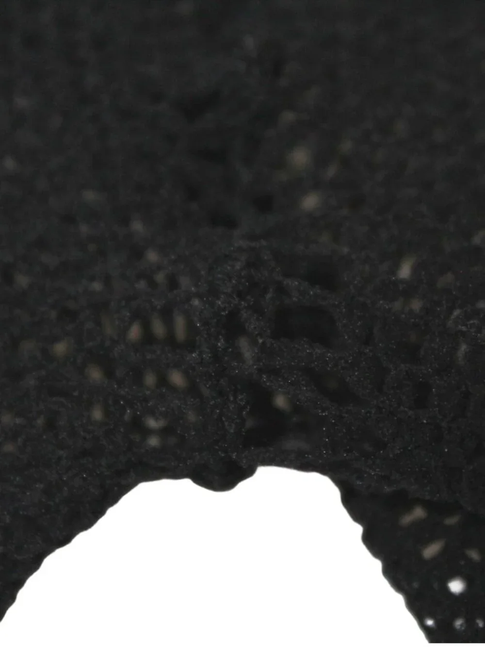 Vintage Y2K Black Fishnet Tights S M AS IS